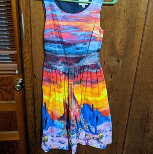 Cute colorful modcloth dress